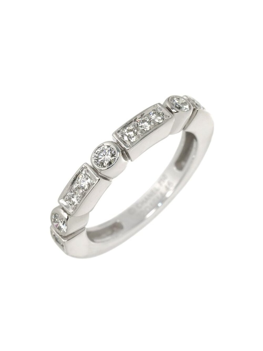 Chanel 46 Ring Diamond 18K White Gold